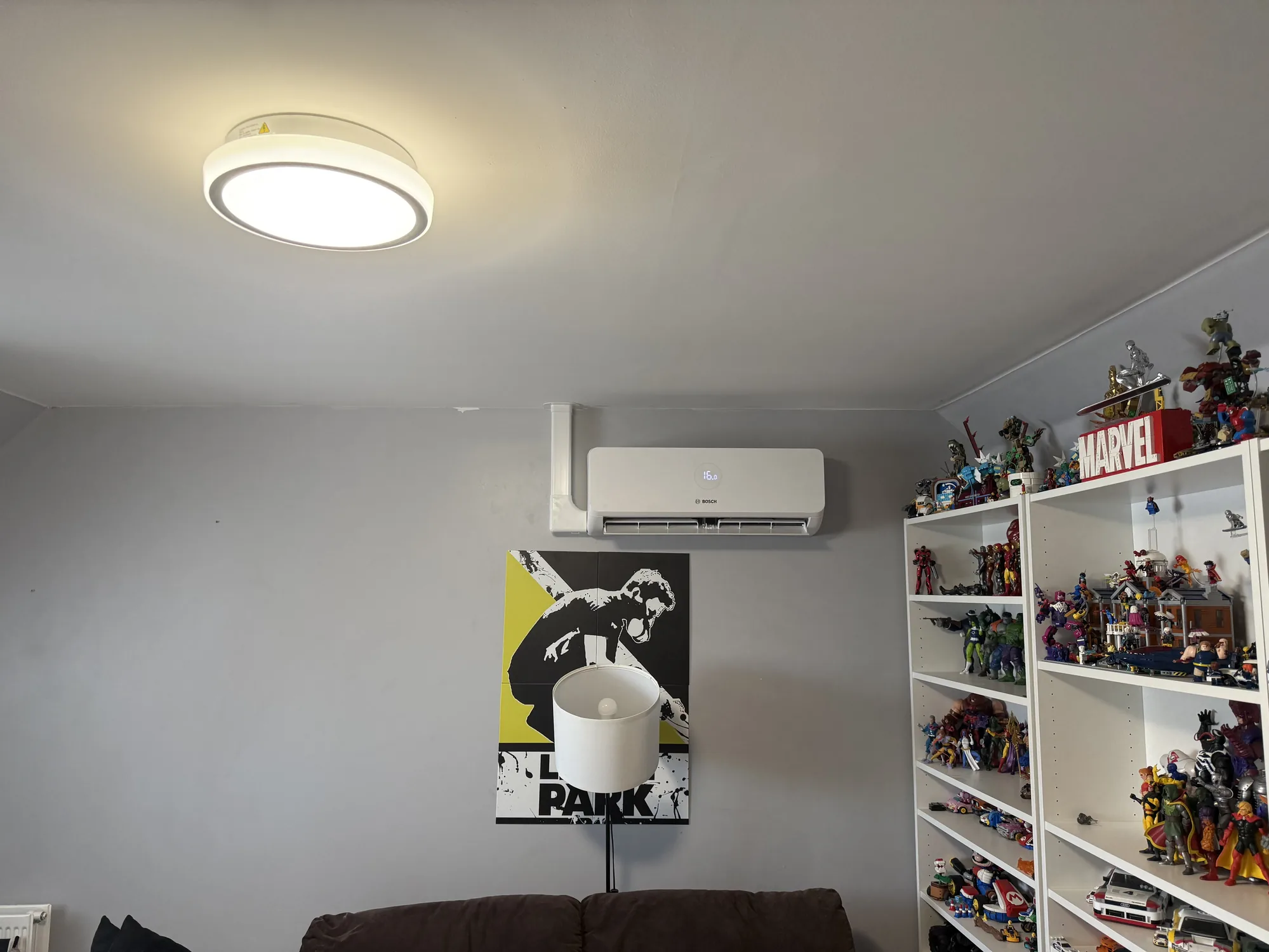 Wall-mounted air conditioning unit fitted by Becketts