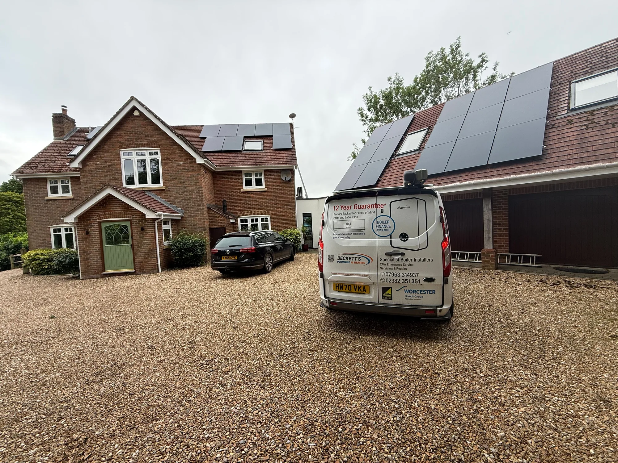 Commissioned multi-room air conditioning system