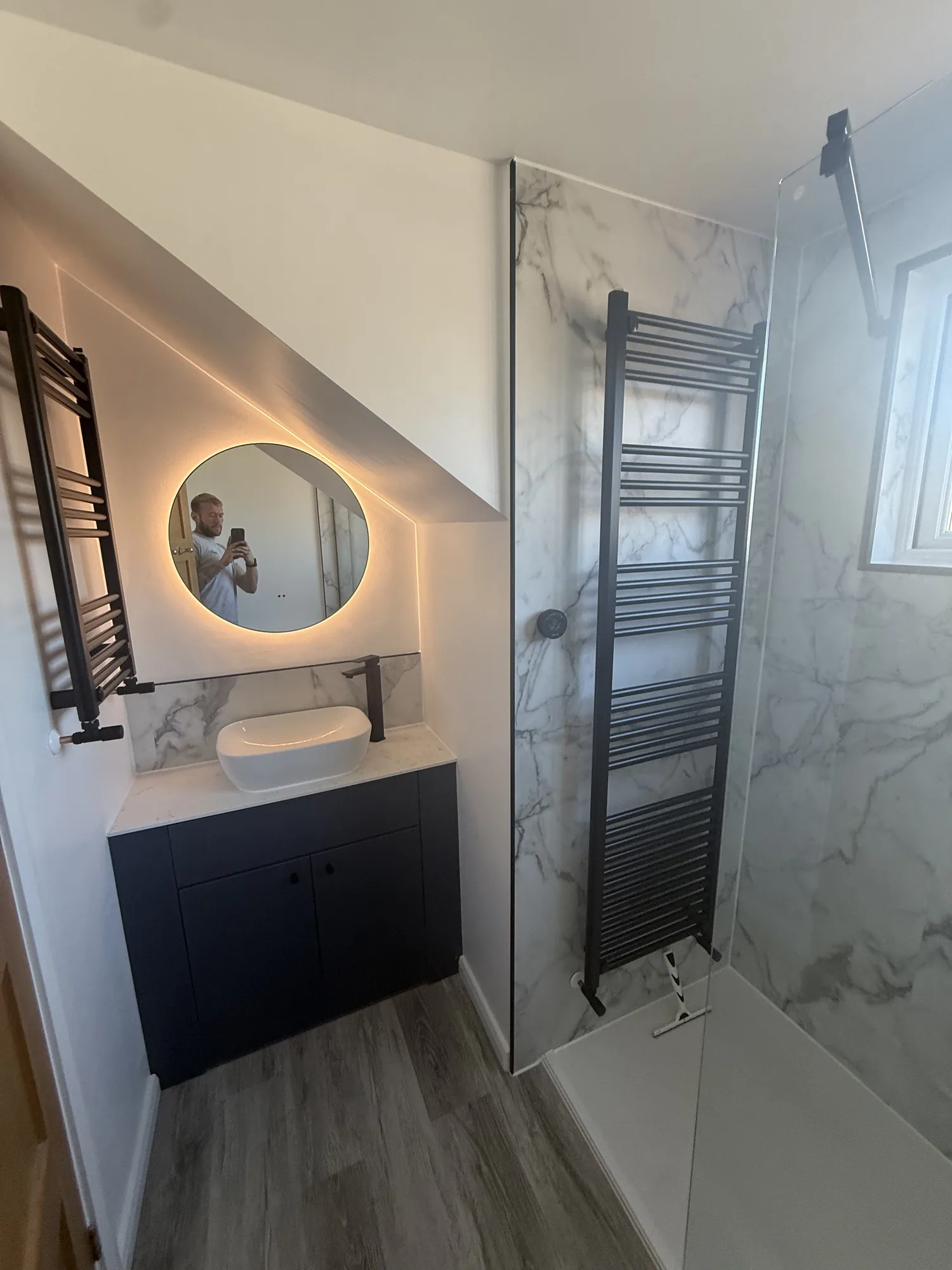 New taps, shower and basin fitted in a Southampton home